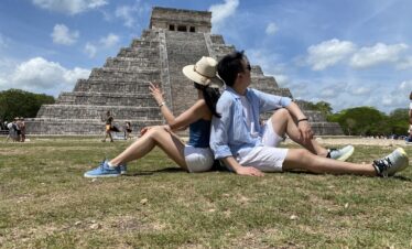 Temple of Kukulkán at Chichén Itzá during a private guided tour with Tulaka Mexico Travel