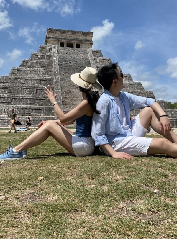 Temple of Kukulkán at Chichén Itzá during a private guided tour with Tulaka Mexico Travel