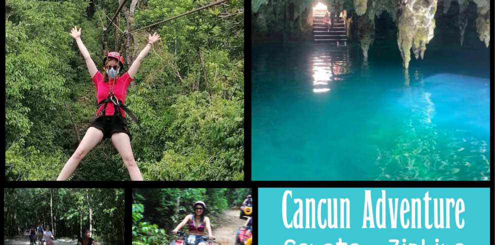 Cancun Adventure - Cenote - Zipline - Bycicle - ATV's - Half-Day Private Tour (1)