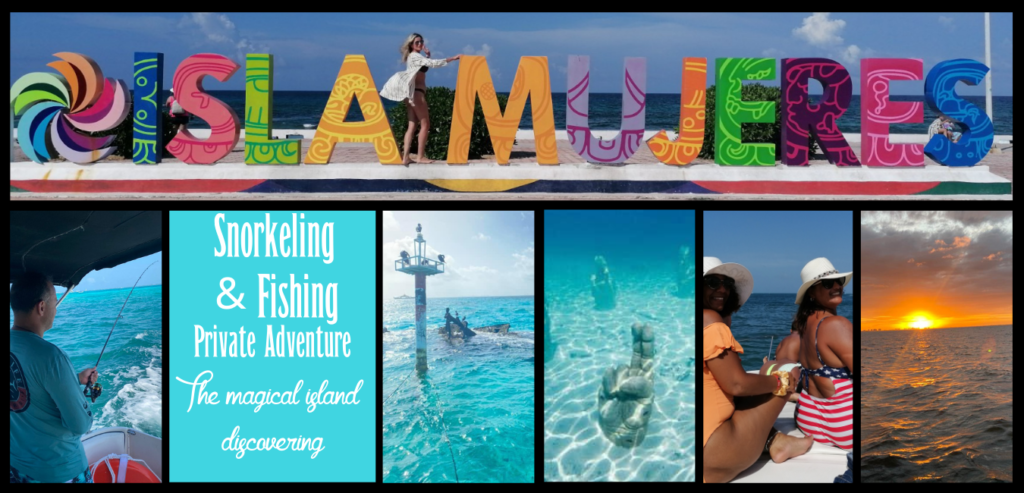 ISLA MUJERES Private full-day snorkeling & fishing tour from Cancun by Tulaka Mexico